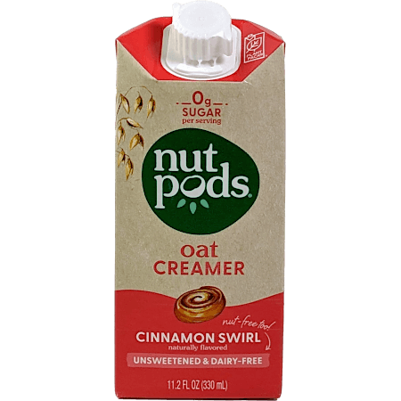 Unsweetened & Dairy Free Oat Creamer - Cinnamon Swirl